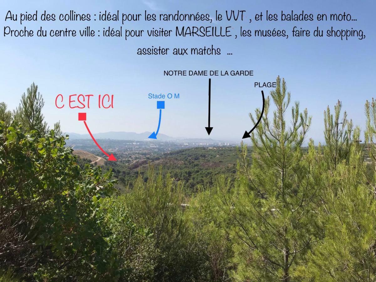 Chambre D Hotes Au Coeur Des Oliviers Marseille Exteriér fotografie